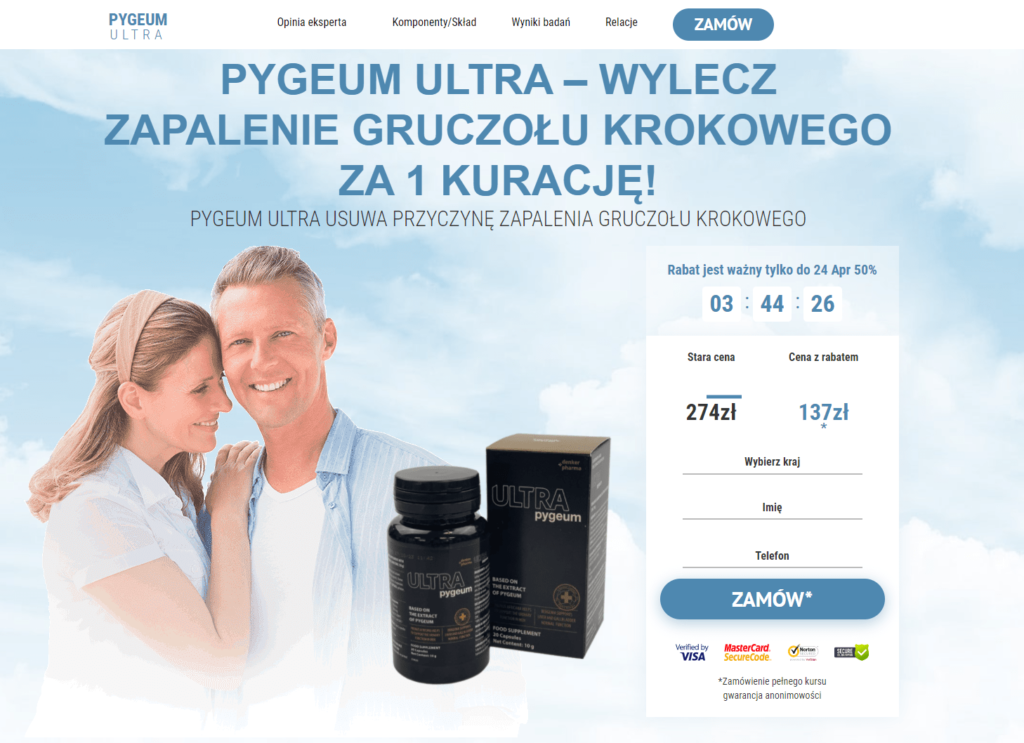 Pygeum Ultra Opinie