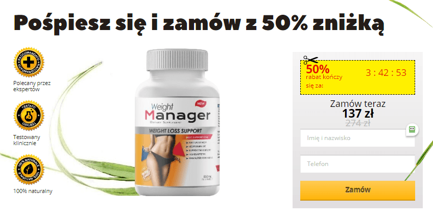 Weight Manager Opinie