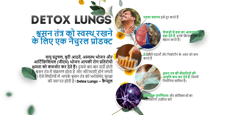 Detox Lungs कैप्सूल