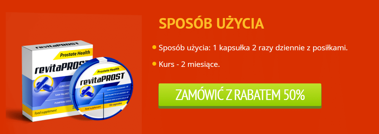 Revitaprost : Tabletki, Kapsułki, Opinie, Cena, Skarga, Skład