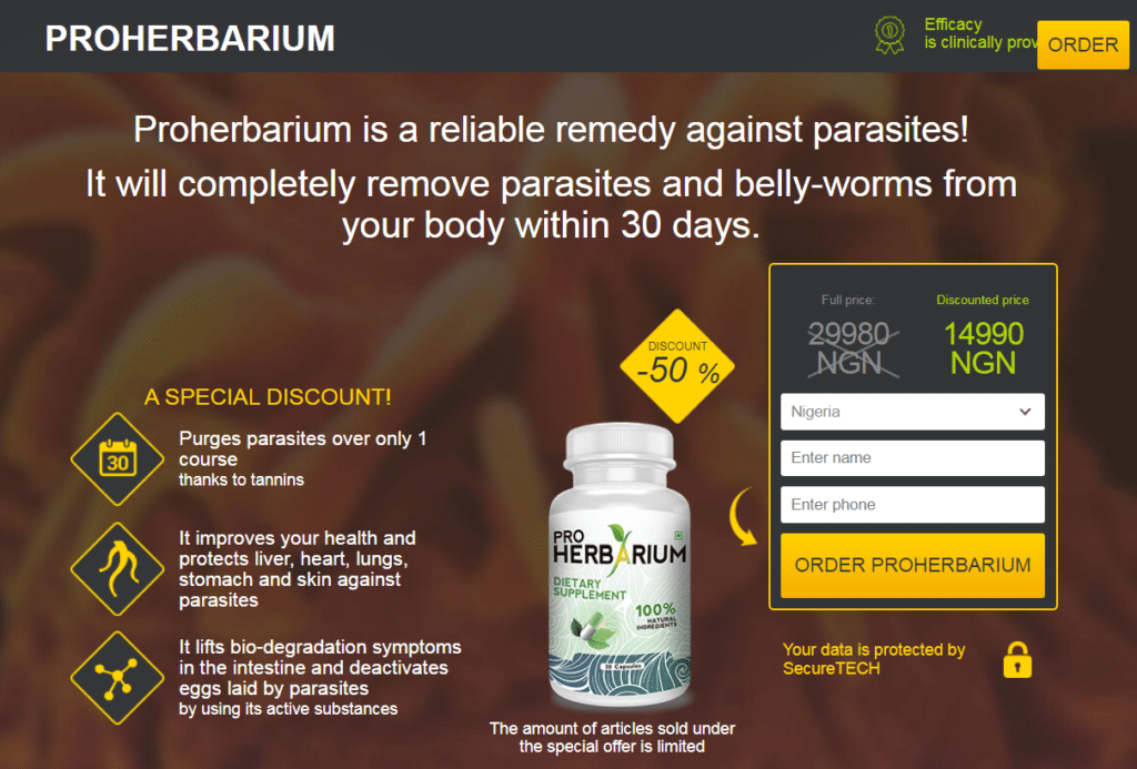 Proherbarium capsule